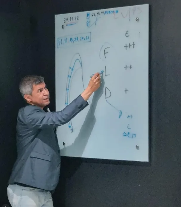 Teoria na lousa